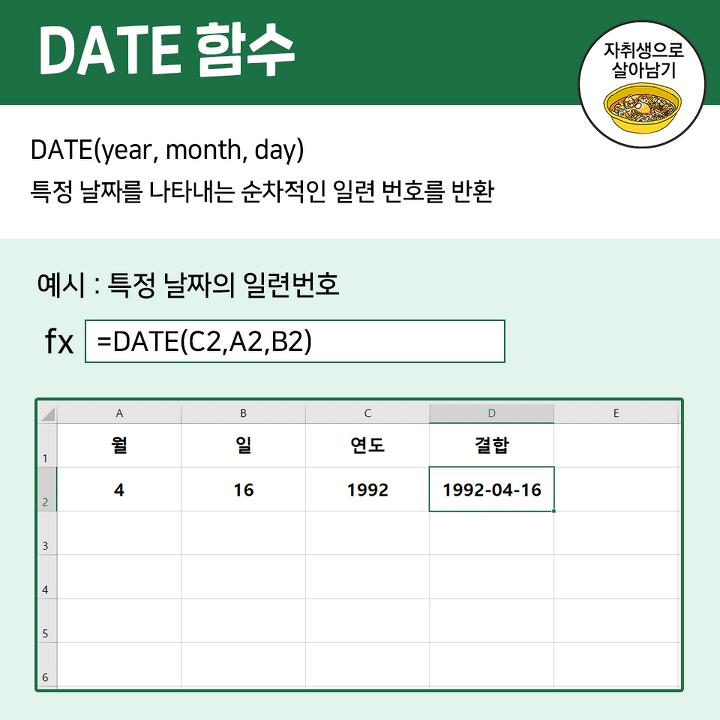 실무에 많이 쓰이는 엑셀 함수 10