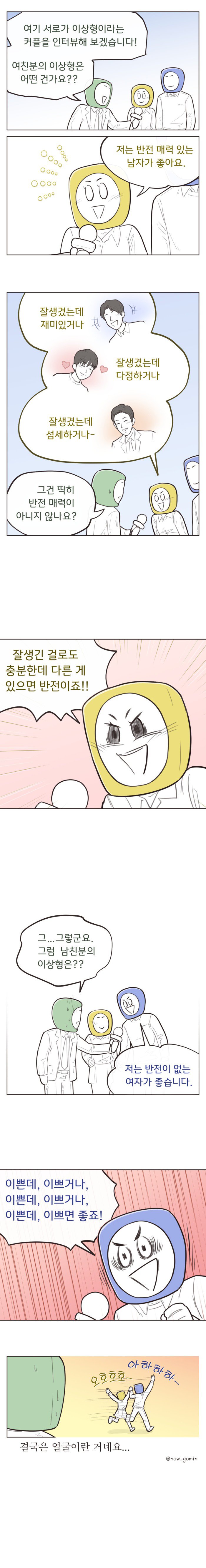 반전매력 있는 남자, 없는 여자.Manhwa