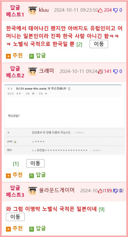 한국 최초의 노벨상 수상자에 대해 알아보자