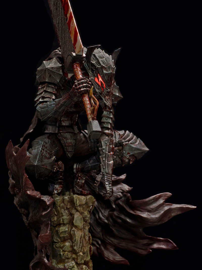 [베르세르크] 광전사 상시 전원 커스텀 + 베이스 로고 작업