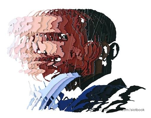 착시를 이용한 환상적인 설치미술