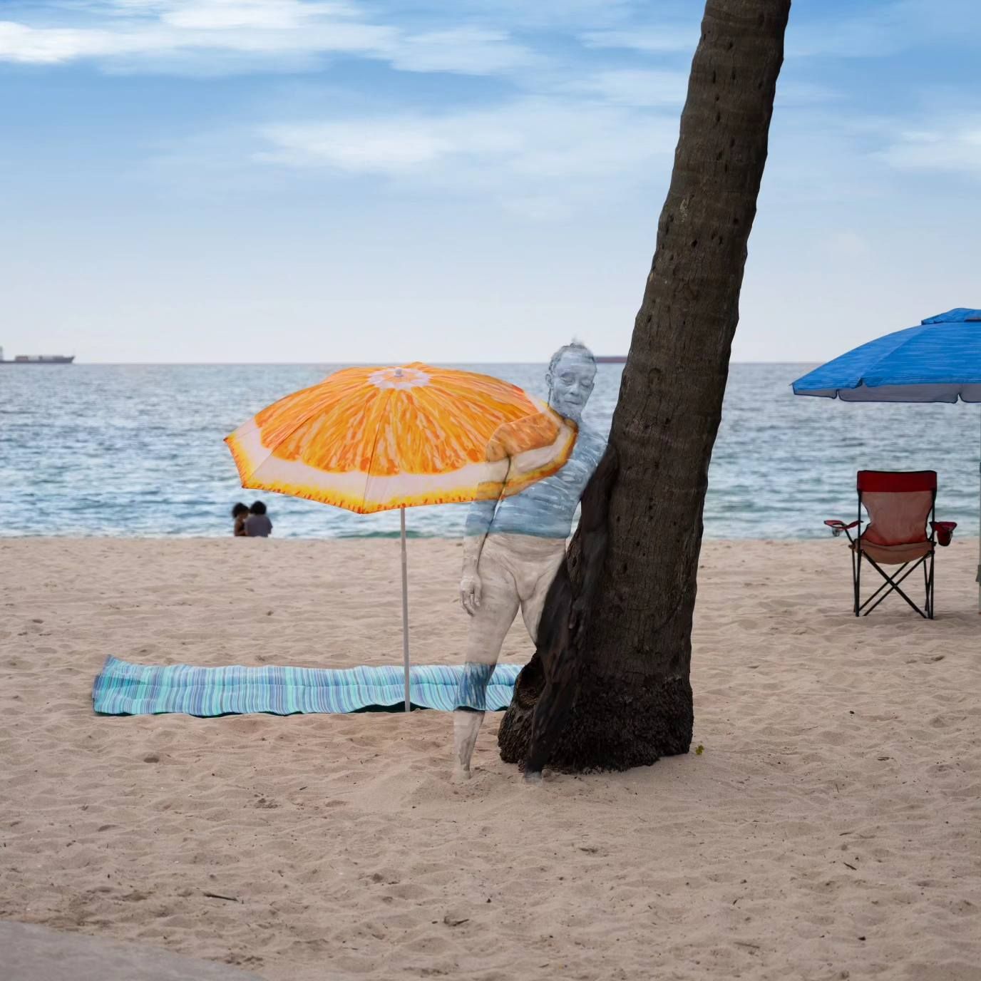 놀라운 투명인간 바디페인팅