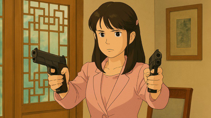 상견례중 권총으로 갈겨 버리기~!!