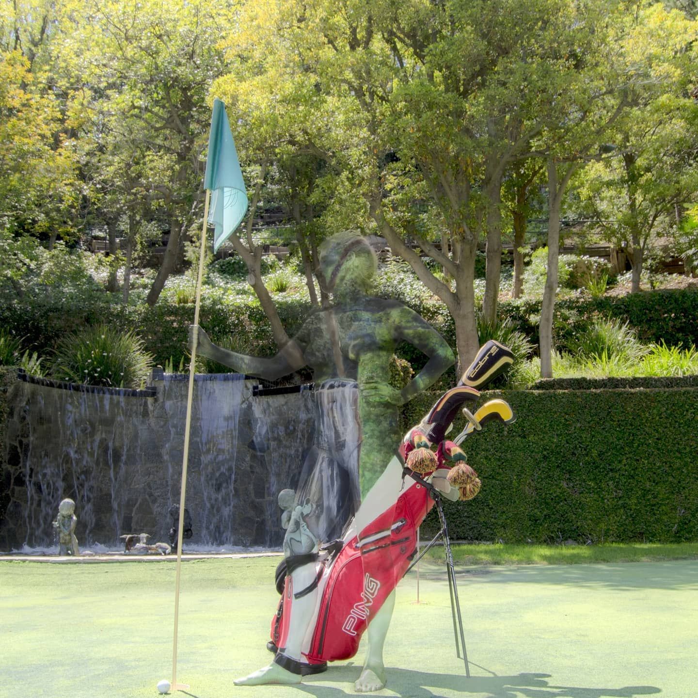 놀라운 투명인간 바디페인팅