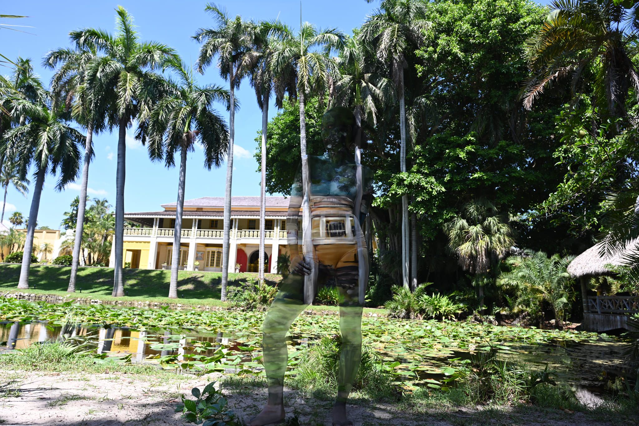 놀라운 투명인간 바디페인팅