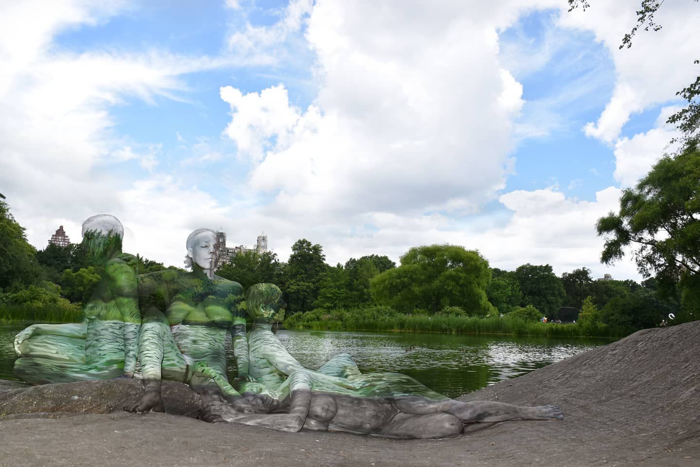 놀라운 투명인간 바디페인팅