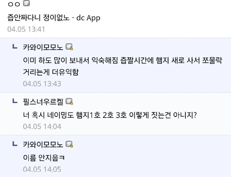 햄스터만 10년 넘게 키운 디시인.jpg