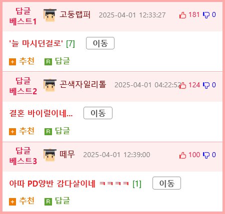 결혼하고 식당 운영하는 점순이