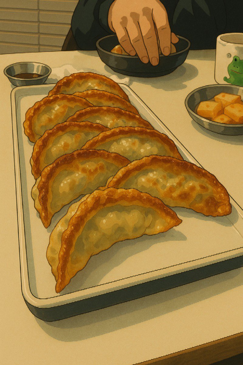 지브리스타일 만두 게임