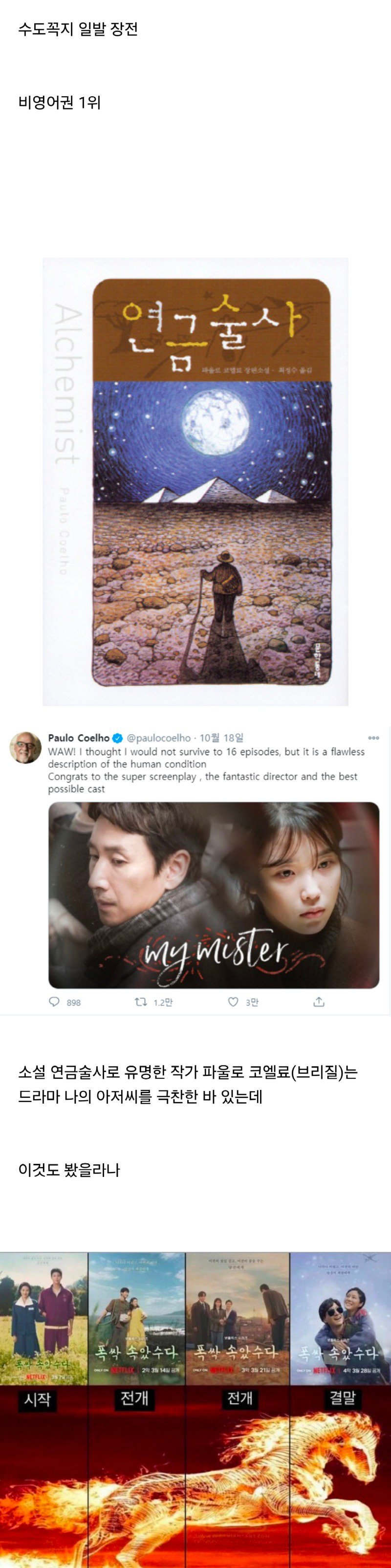 브라질 현지에서 폭싹 속았수다 의 인기