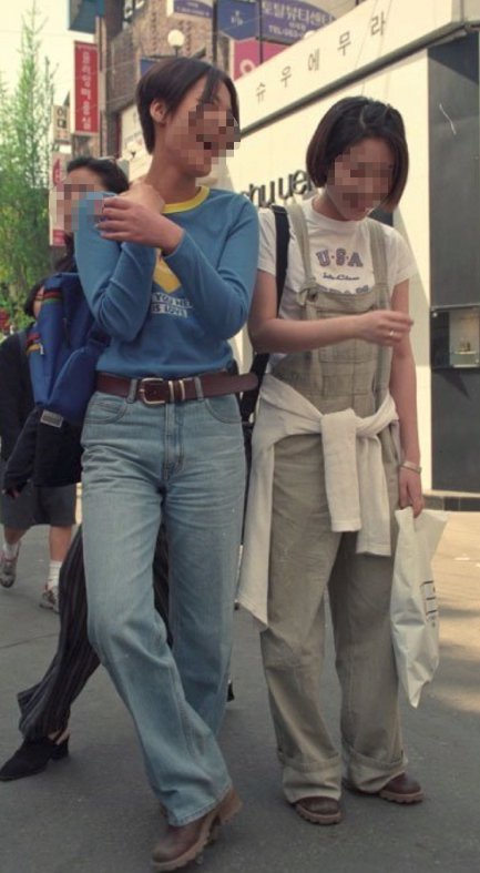 대한민국 90년대 패션