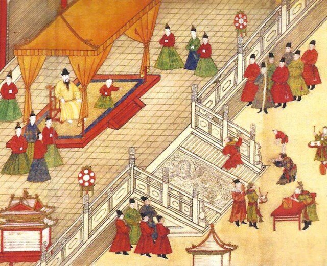 조선 의상 몇점  