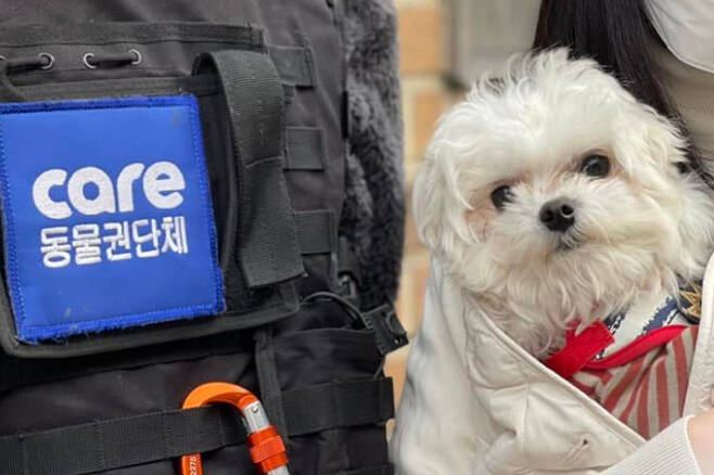 (분노주의) 반려견 목줄 잡고 쥐불놀이