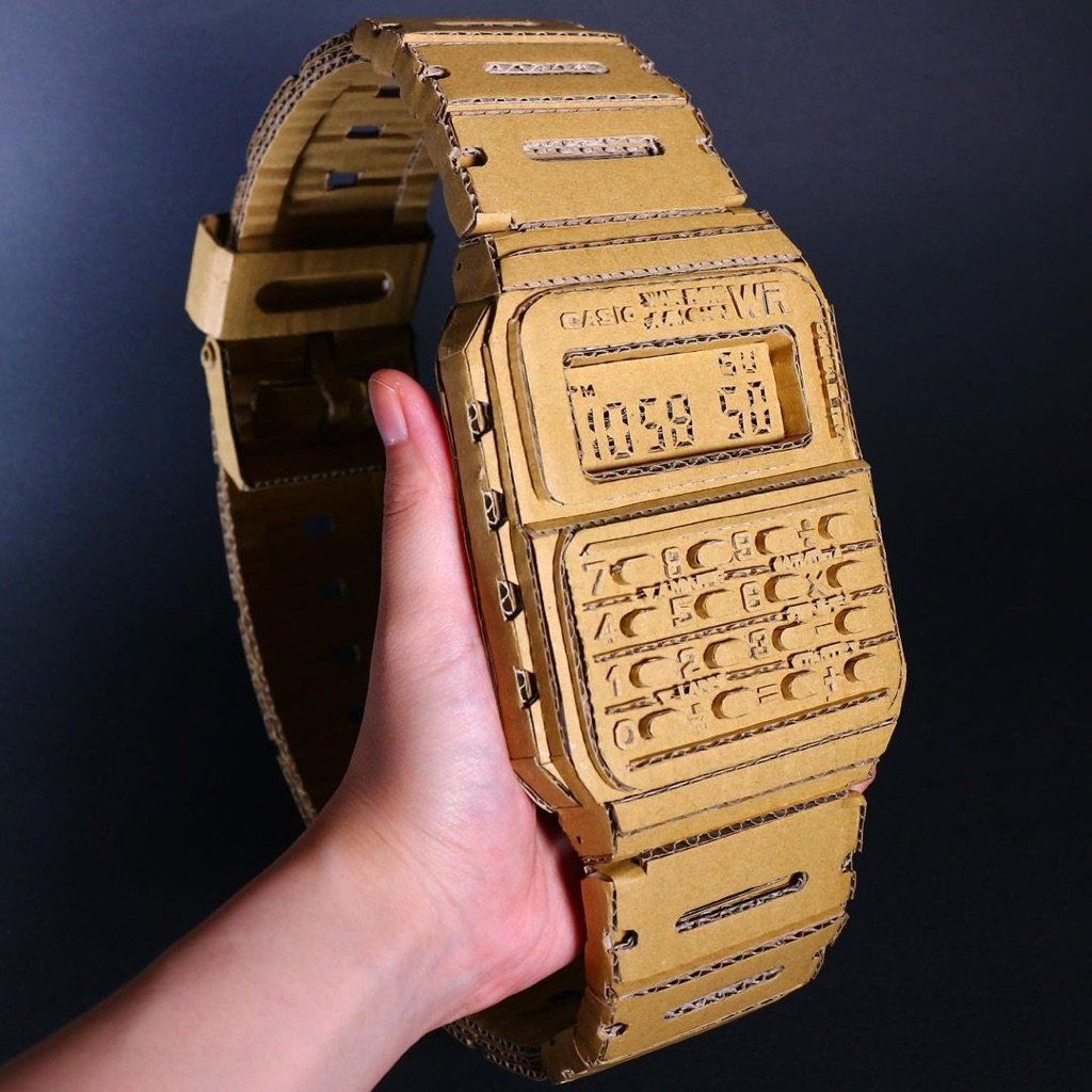 엄청난 골판지 장인