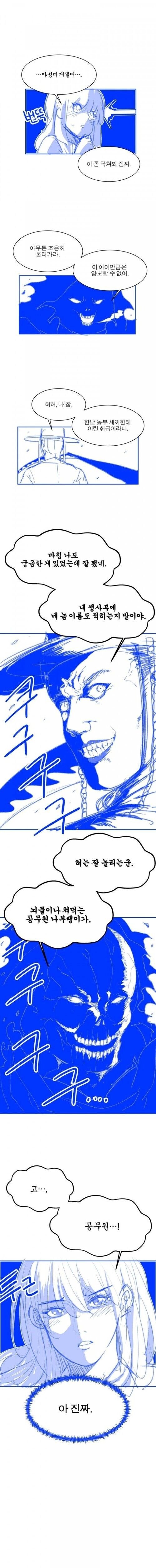 서양 사신 vs 동양 사신 만화.manhwa