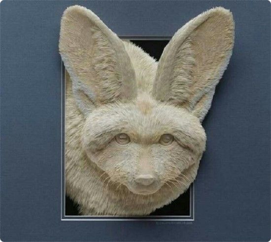 종이로 만든 실감나는 동물