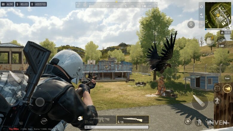 배그 처음 해 본 여친의 한 마디