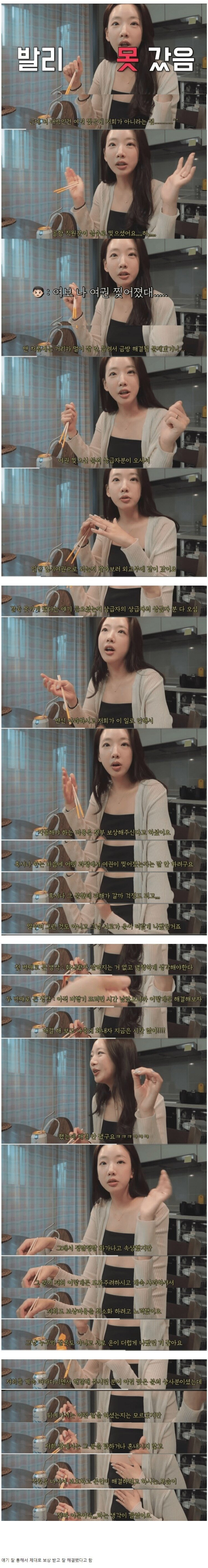 공항 직원이 실수로 여권 찢어서 여행 못 간 유튜버.jpg