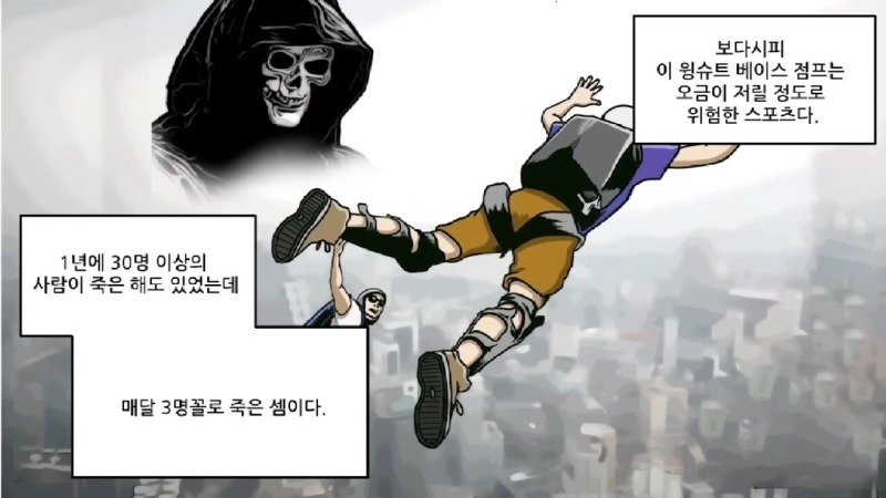 약혐) 실수하면 그대로 죽는 사망률 1위 스포츠.Manhwa