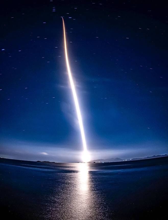 누리호 4차 비행 사진 