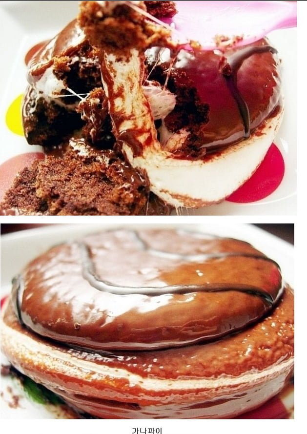 전자렌지에 돌린 초코파이류