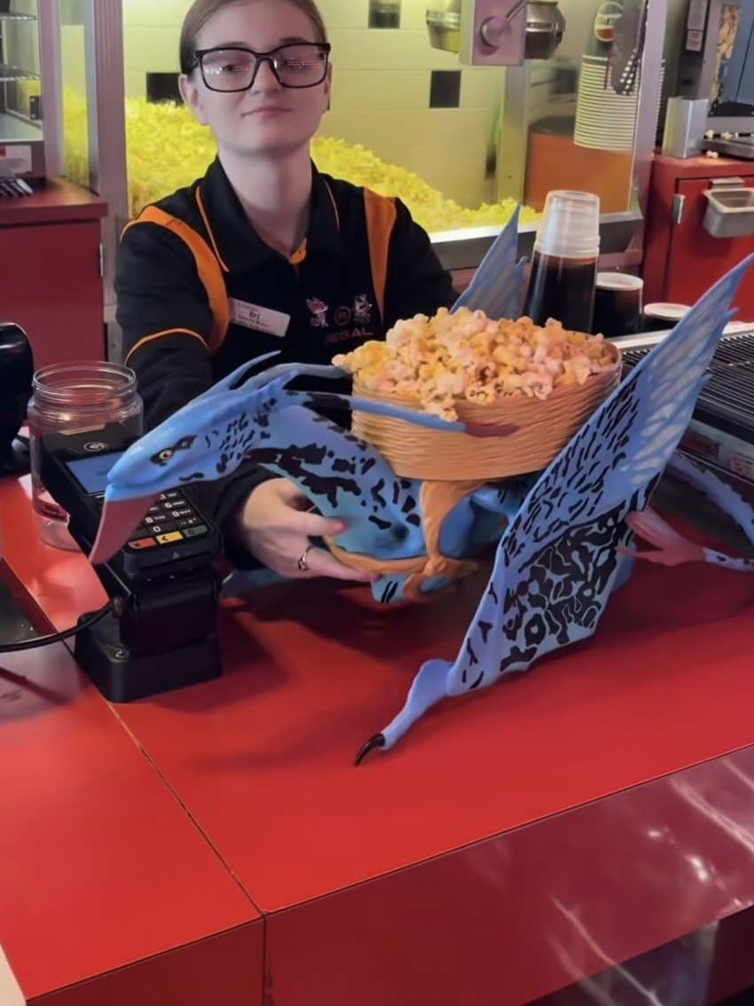 아바타3 7.5만원 팝콘통 실물 ㄷㄷ