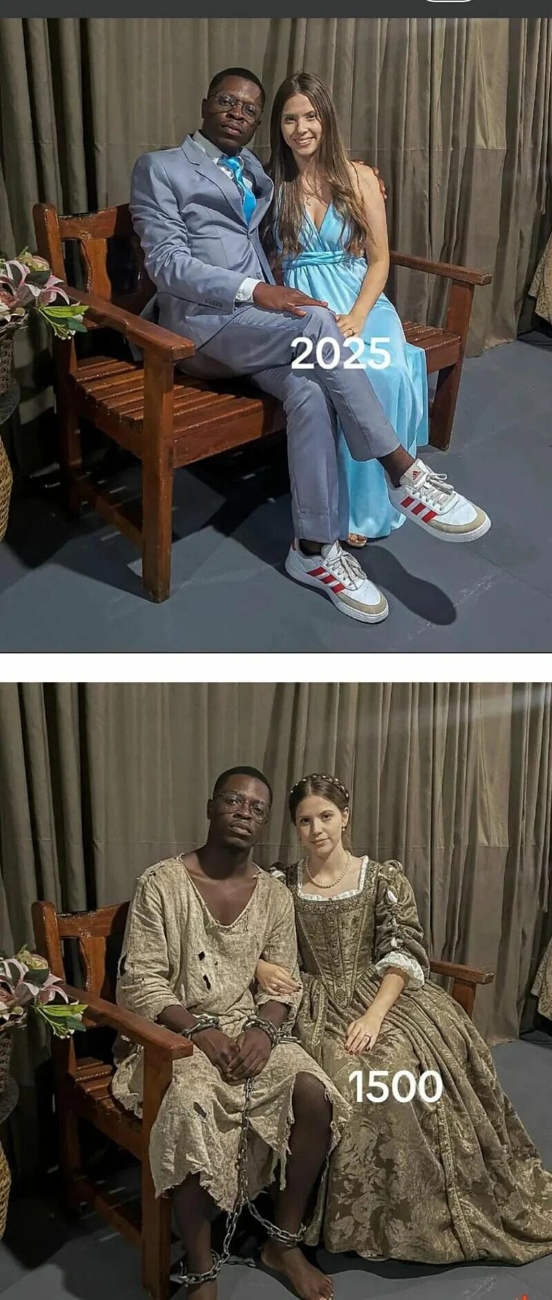 와이프와 과거 사진찍기