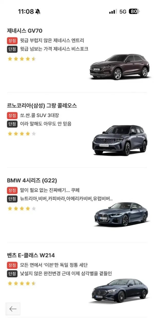 업데이트된 엔카의 차종 한줄 평.jpg