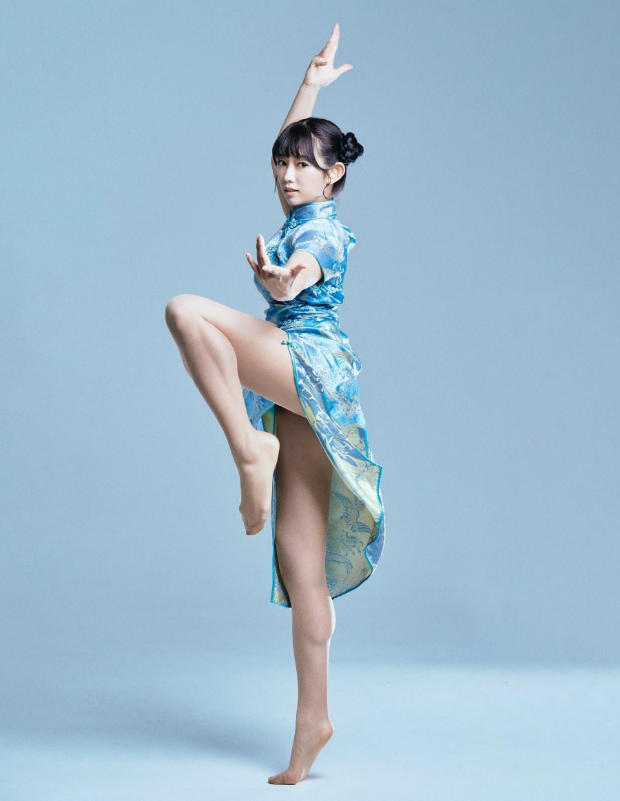 ㅇㅎ) 치파오 입고 격파하는 처자 ㄷ..gif