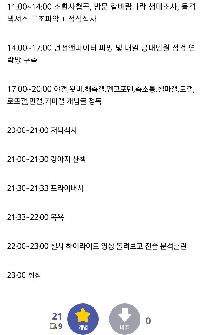 디씨유저의 빡센 크리스마스 일정