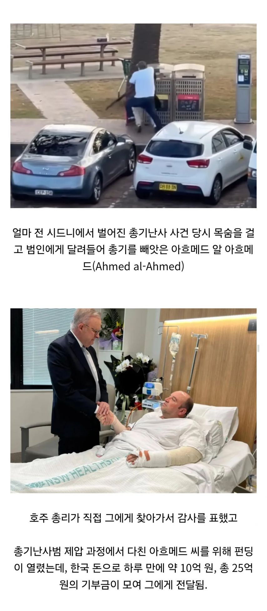 호주 영웅 근황