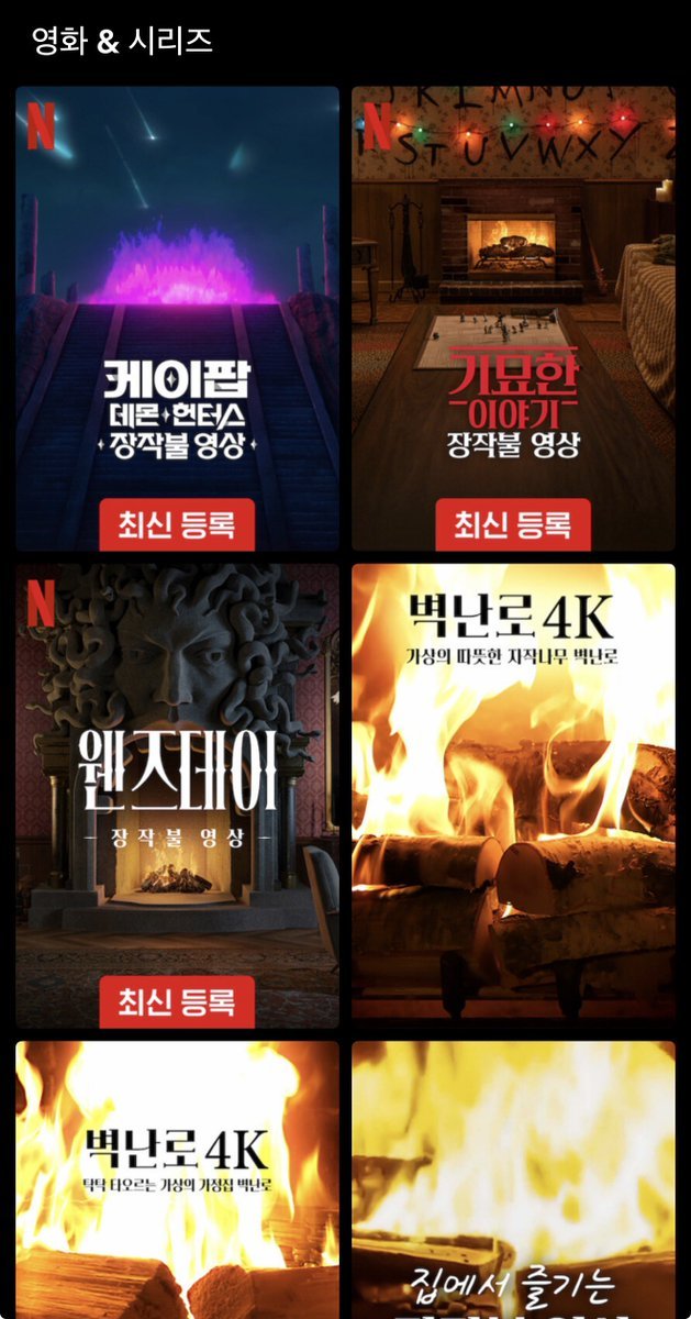 넷플릭스의 취미