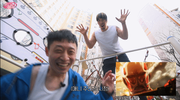 두 눈이 의심되는 158cm 남자와 217cm 최홍만의 차이 ㄷㄷ