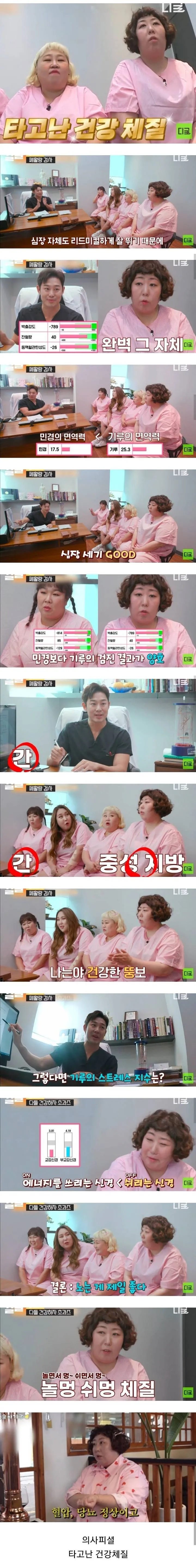 충격적인 개그우먼 신기루의 건강상태