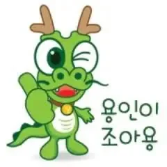 용인시 마스코트 변화