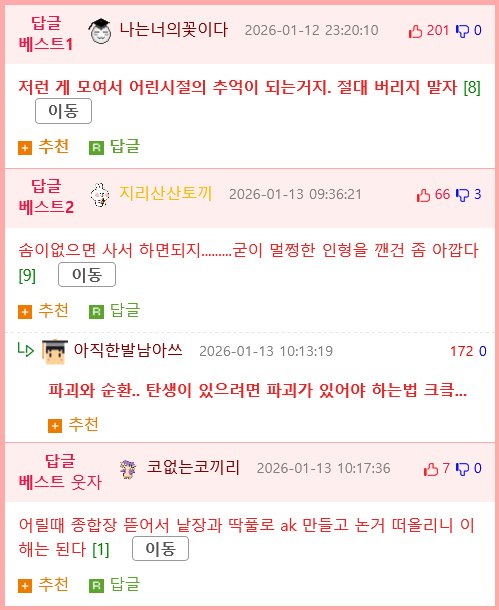 요즘 10대들 유행 근황
