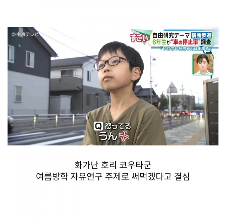 분노한 일본초딩의 교통 연구