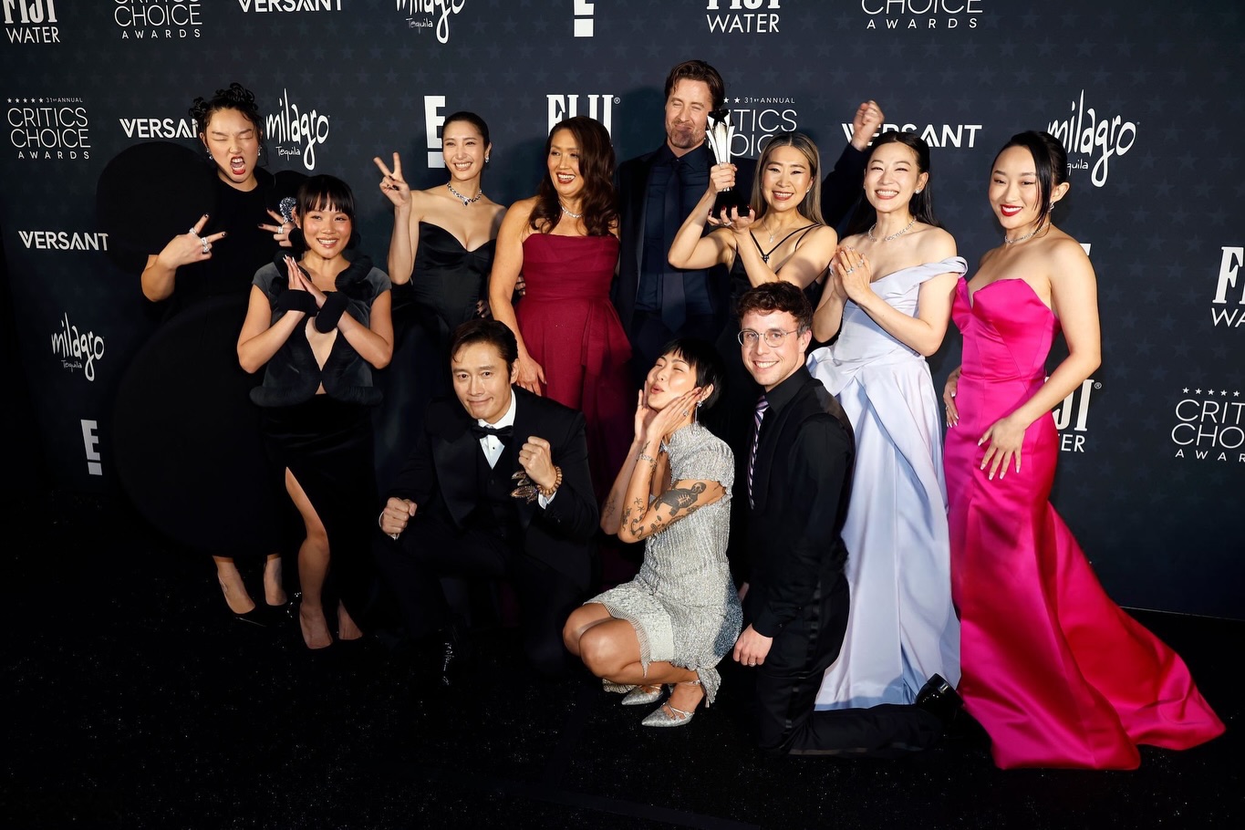 오늘 시상식 케데헌 단체 사진 jpg