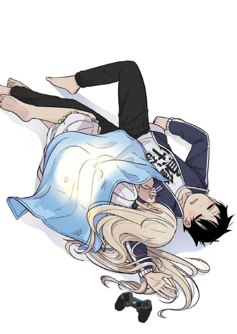 소꿉친구와 할로윈 분장 내기하는.manhwa