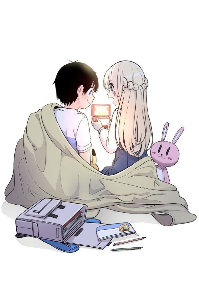 소꿉친구와 할로윈 분장 내기하는.manhwa