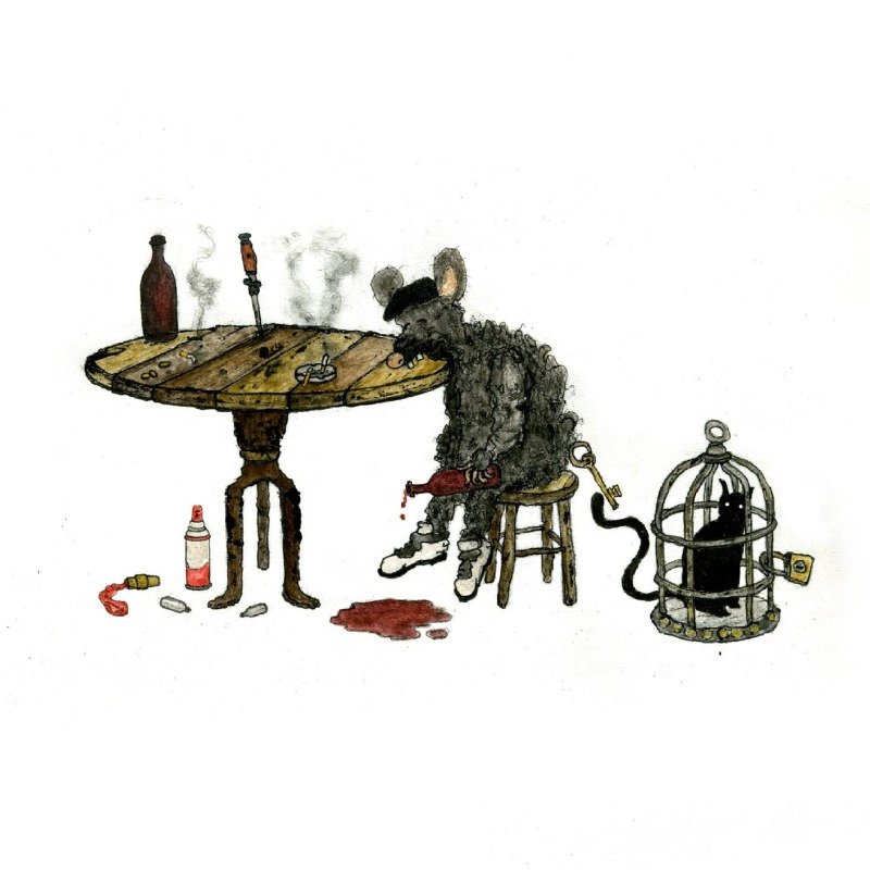 쓰레기로 그린 그림