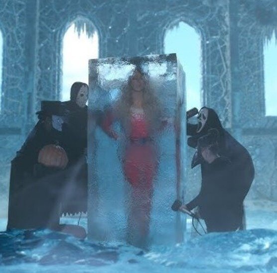 다시 봉인된 머라이어 캐리.freezing