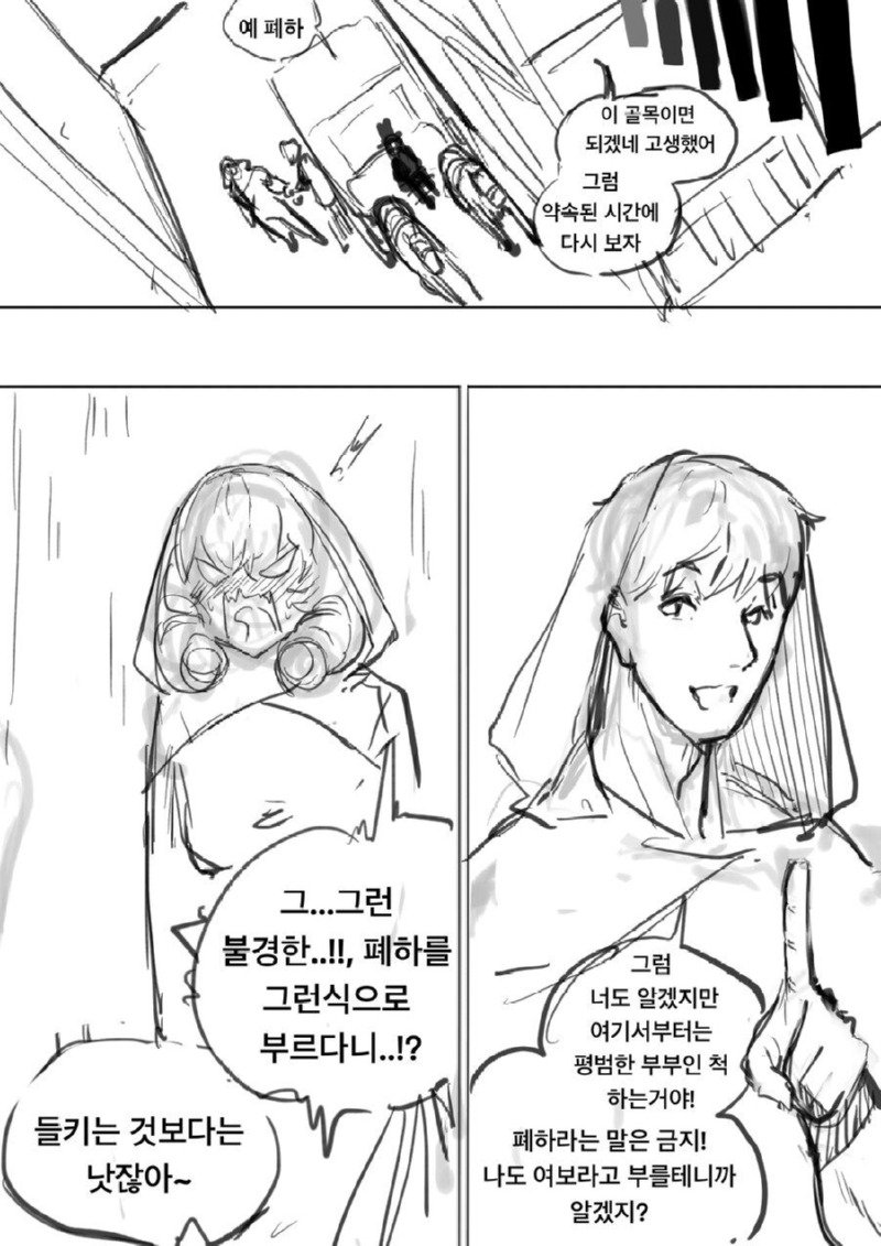 똑똑한 왕비와 멍청한 왕.Manhwa