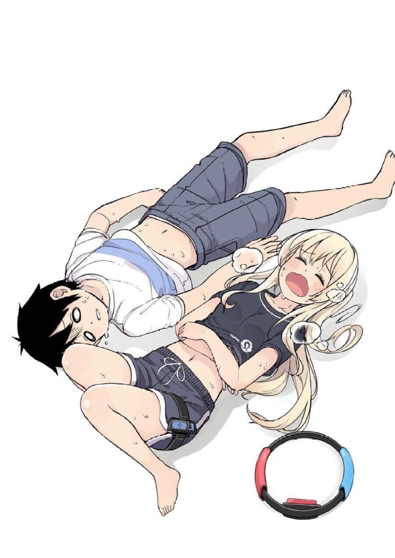 소꿉친구와 할로윈 분장 내기하는.manhwa