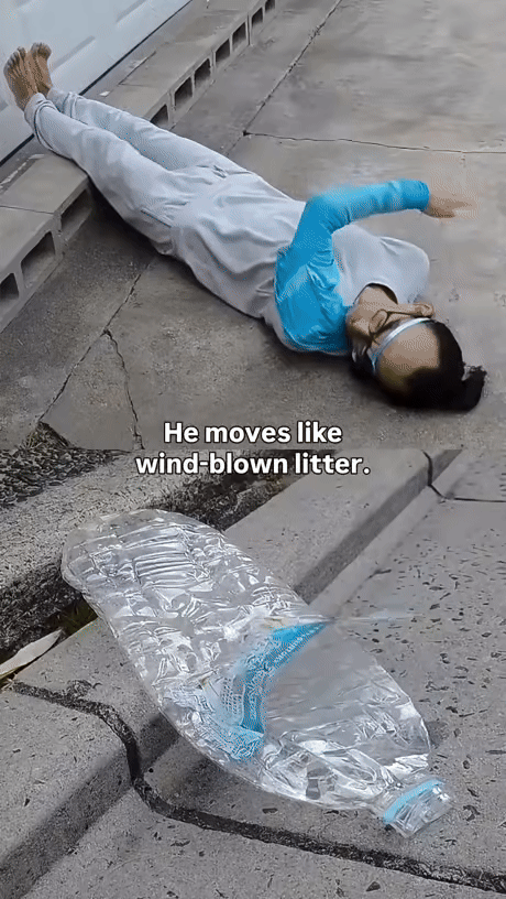 안녕하세요. 쓰레기입니다. gif