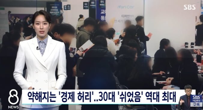 2030 쉬었음 청년 사상 첫 70만명 돌파 ㄷ