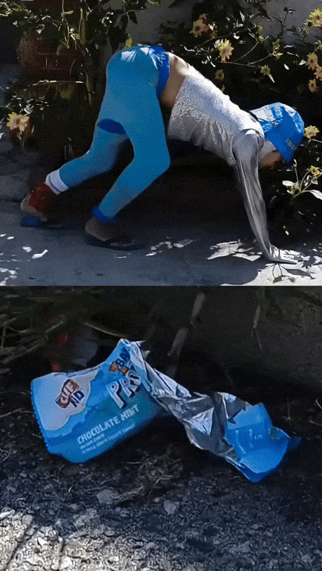 안녕하세요. 쓰레기입니다. gif