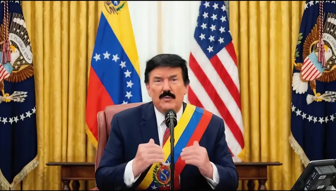 안녕하세요 베네수엘라 새로운 대통령입니다