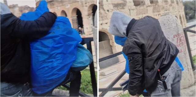 로마 콜로세움서 우산 파는 척 지갑 훔친 소매치기, 관광객이 잡았다