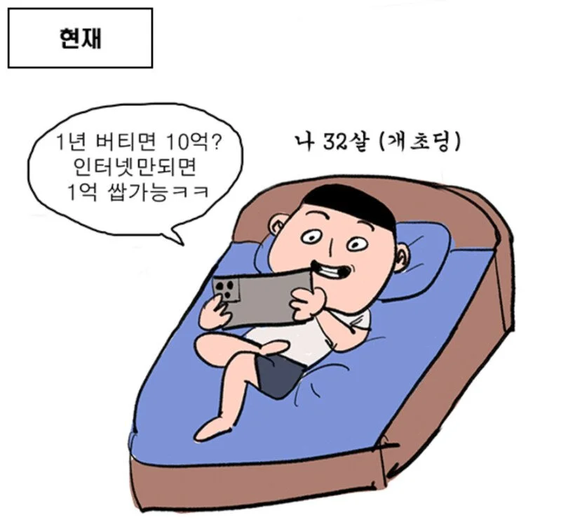 과거와 현재의 30대